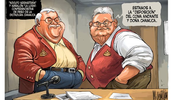 Caricatura 10-07-2025 | Conferencistas de peso de la dictadura