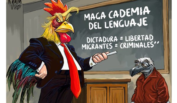 Caricatura 11-07-2025 | Maga Academia de Trump para dictadores