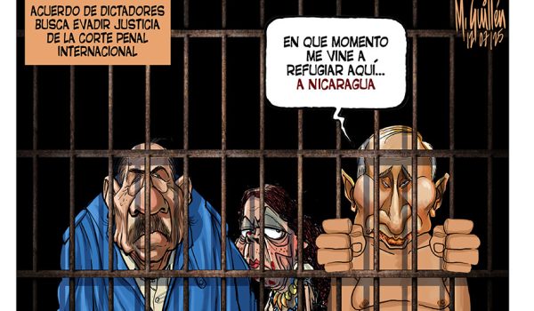 Caricatura 12-07-2025 / Acuerdo de dictadores para buscar impunidad ante la justicia