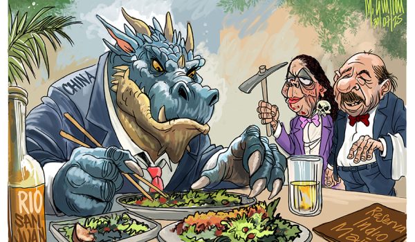 Caricatura 30-07-2025 / El menú minero para los chinos