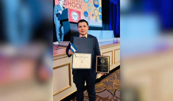 De descargar camiones a obtener el premio como “Nuevo Investigador” en EE.UU. La historia del médico nica Kenneth Meza