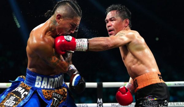 Manny Pacquiao se queda a un paso de hacer historia en su regreso al boxeo