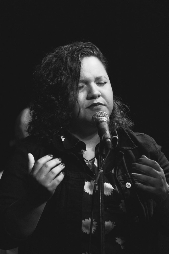 Olguita Acuña, artista exiliada nicaragüense