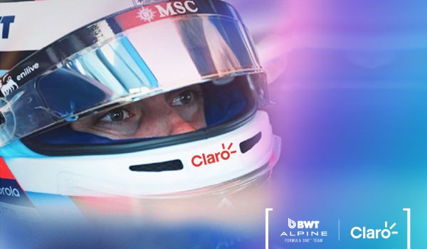 El equipo BWT Alpine de Fórmula 1 se conecta con Claro como su partner regional