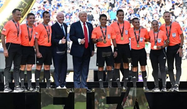 La nicaragüense que compartió con Donald Trump en la Final del Mundial de Clubes