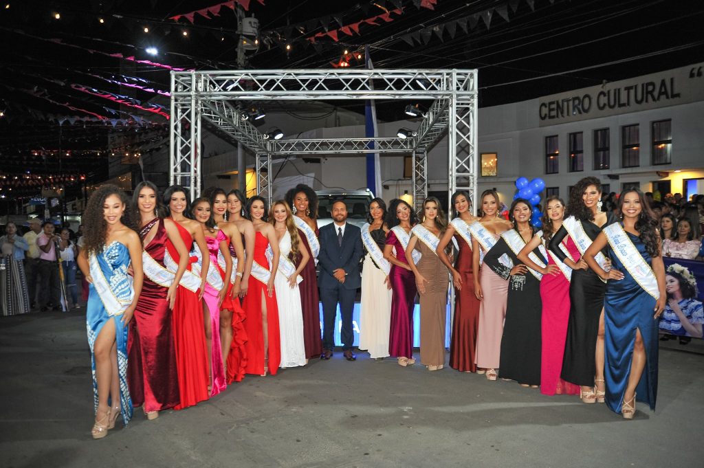 Las 18 candidatas de Reinas Nicaragua 2025.