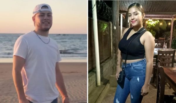 Christopher y Belkis, los jóvenes que fueron encontrados sin vida dentro de un vehículo en Ticuantepe