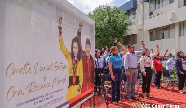 Dictadura inaugura instituto de propaganda sandinista en instalaciones robadas al Ihnca en la UCA