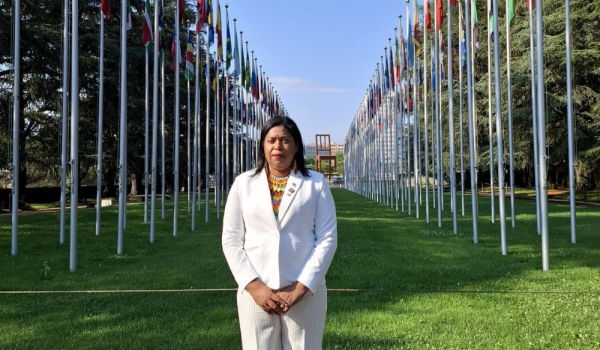Anexa Alfred sube otro peldaño. Es nombrada presidenta del Mecanismo de Expertos de DD.HH. de los Pueblos Indígenas de la ONU 