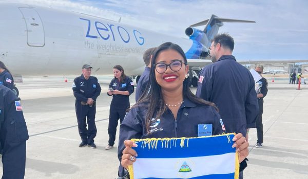 Roxy Williams se acerca a su sueño de ser astronauta y representar a Nicaragua en el espacio
