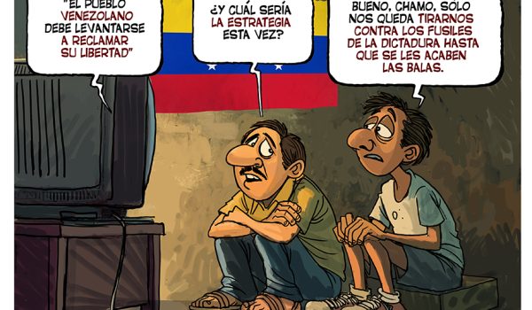 Caricatura 15/08/2025 / «La estrategia» de lucha