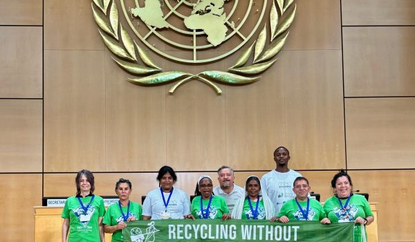 El rol de los recicladores, clave para un tratado global contra la polución por plásticos
