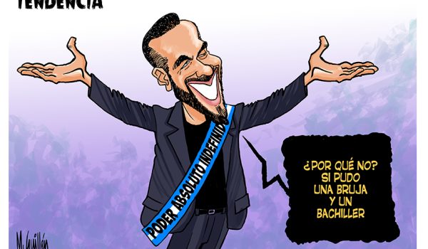 Caricatura 02-08-2025 / Bukele: El Bachi y la Chamuca son tendencia