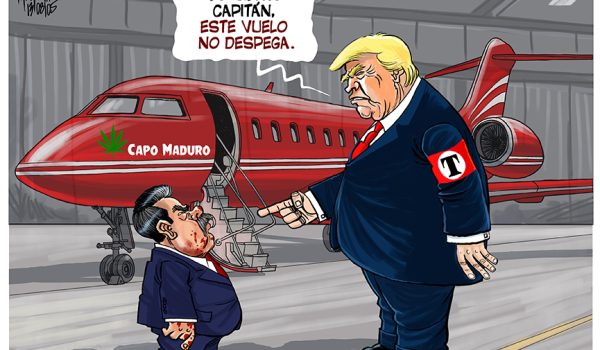 Caricatura 14-08-2025 | Ese avión ya no va a seguir volando