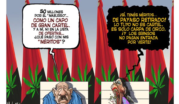 Caricatura 22-08-2025 / La protesta de Ortega por el precio de la cabeza de Maburro