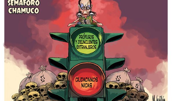Caricatura 23-08-2025 / El semáforo chamuco