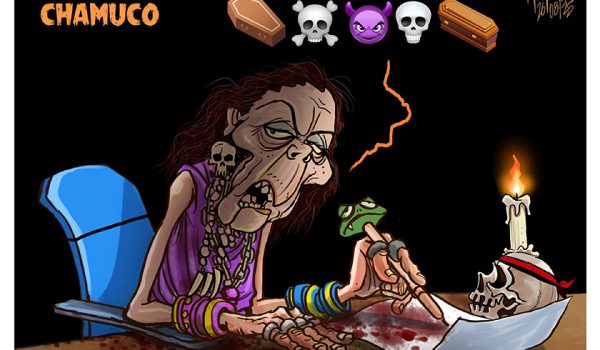 Caricatura 26/08/2025 / Lenguaje chamuco