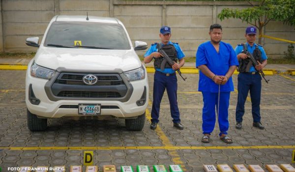 Detienen a sujeto reincidente con más de 500 kilos de cocaína en San Rafael del Sur