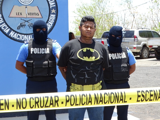 Byron Javier Marenco Narváez detenido
