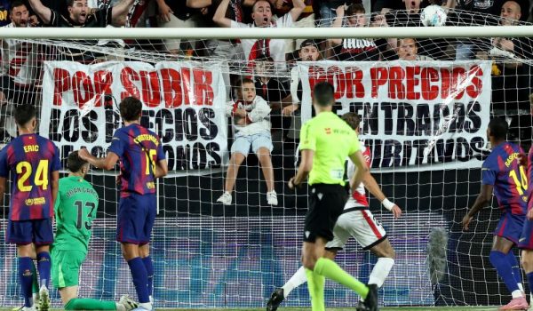 El Barcelona patina ante el Rayo Vallecano