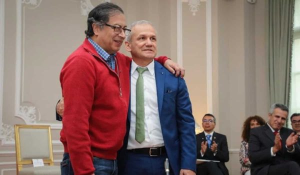 Gustavo Petro y Carlos Ramón González