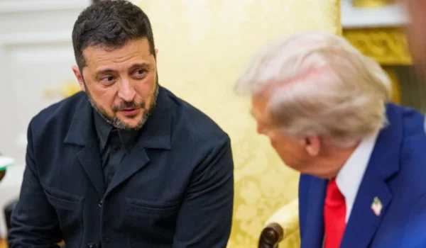 Zelensky reunido con Trump