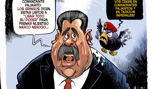 Caricatura 20/08/2025 / El dictador Maburro cree cualquier cosa