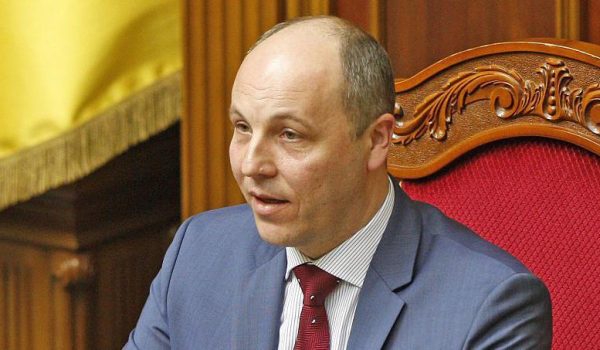 expresidente del parlamento de Ucrania, Andrii Parubii