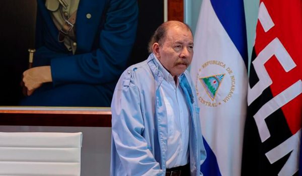 Daniel Ortega participa en la XIII Cumbre Extraordinaria del ALBA-TCP el 20 de agosto de 2025. Foto: Medios oficialistas