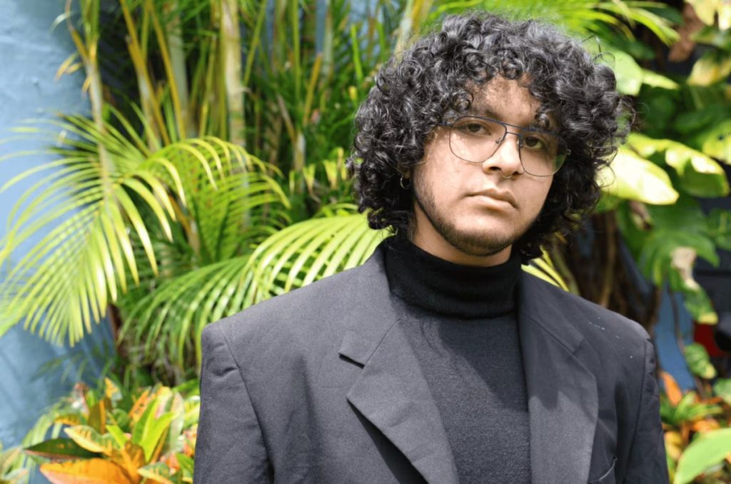 Andy Jarquín Rosales, estudiante de filosofía en la UNA de Costa Rica. 