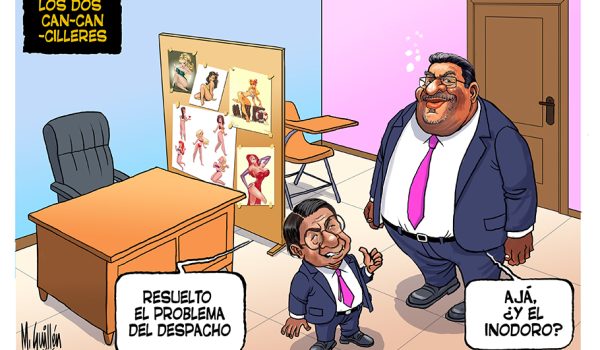 Caricatura 24-09-2025 / Dos cancilleres y un inodoro