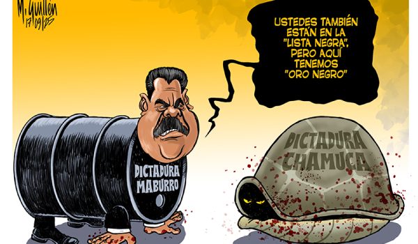 Caricatura 17/09/2025 / «La lista» y el oro negro