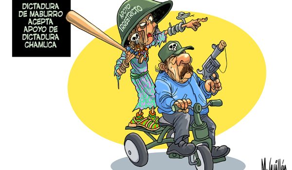 Caricatura 22-09-2025 / El «apoyo irrestricto» a Maburro