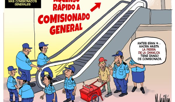 Caricatura 23/09/25 / El ascenso chamuco a comisionado general