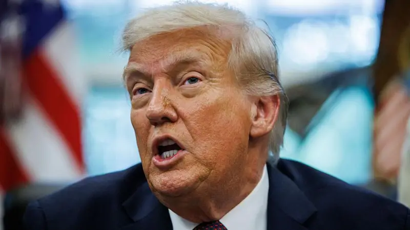 Trump hablando