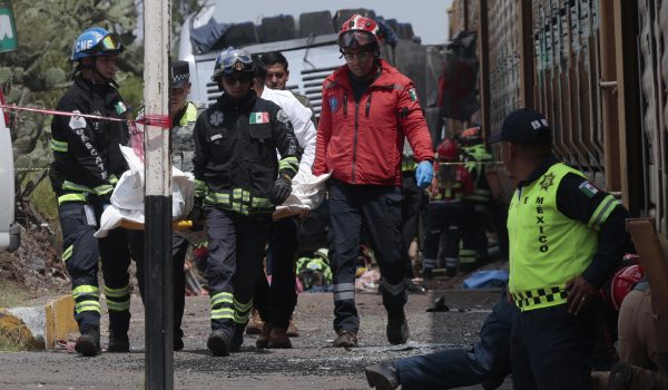 Choque tren México