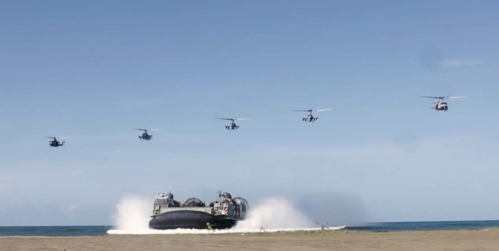 El Comando Sur de Estados Unidos realizó un ejercicio de entrenamiento anfibio en el Caribe. Foto: U.S. Southern Command