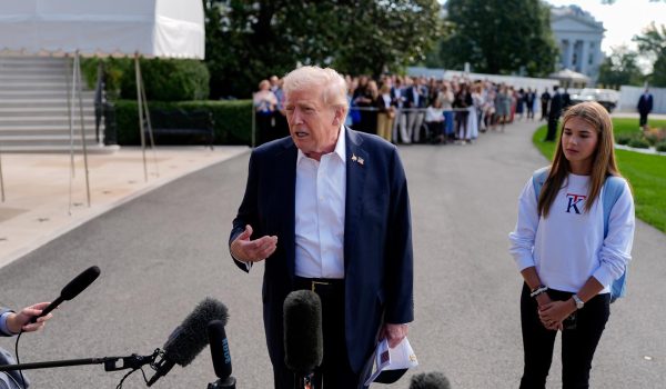 El presidente de Estados Unidos, Donald Trump el 26 de septiembre de 2025.EFE/KENT NISHIMURA / POOL