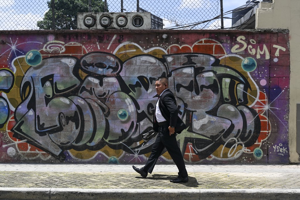 Grafiti en ciudad de Guatemala