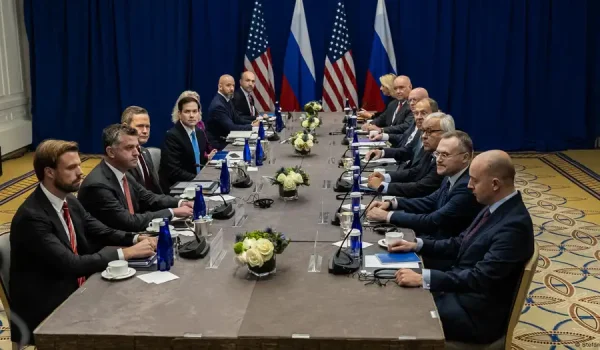 Marco Rubio reunido con Lavrov