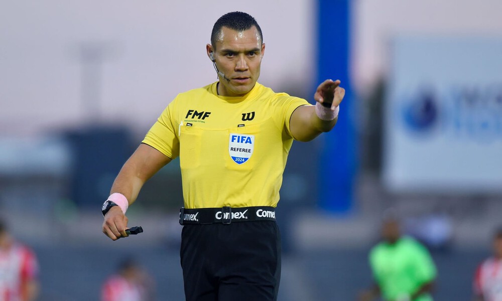 Marco Antonio Ortiz será el árbitro principal en el partido entre Nicaragua y Costa Rica