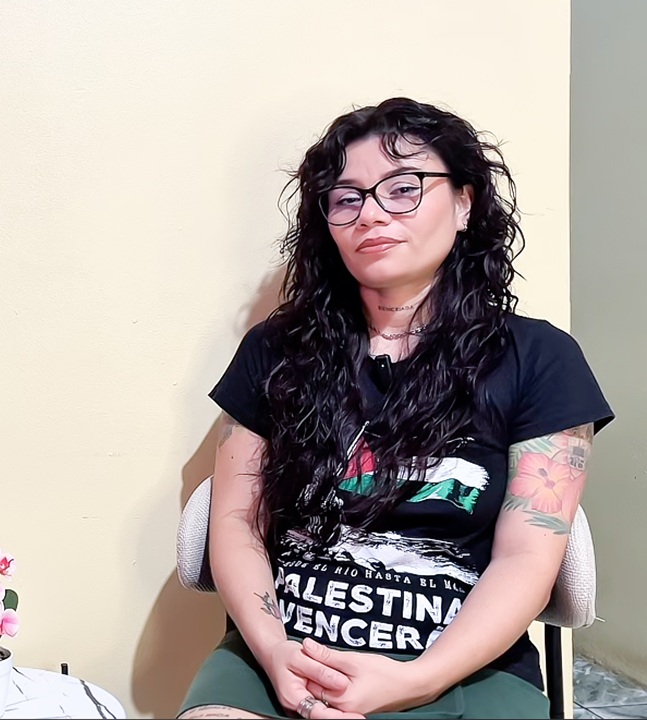 Sheila Santana ha estudiado la historia de su familia y la de Guanacaste y se ha dado cuenta de que las mujeres guanacastecas han tenido pocas oportunidades para dedicarse al arte. LA PRENSA/ REPRODUCCIÓN DE VÍDEO