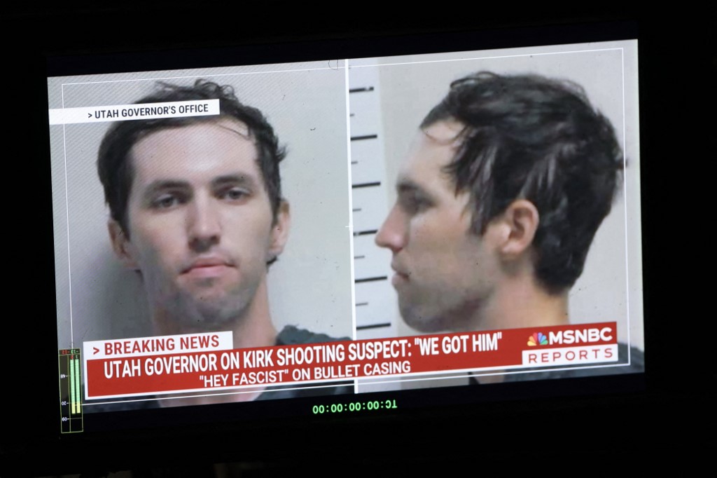 Imagen del sospechoso de asesinar al activista de derecha, Charlie Kirk