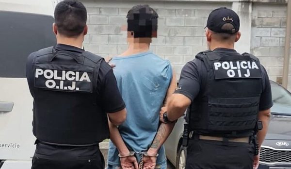 Sospechoso de asesinar a connacional fue deportado de Nicaragua a Costa Rica