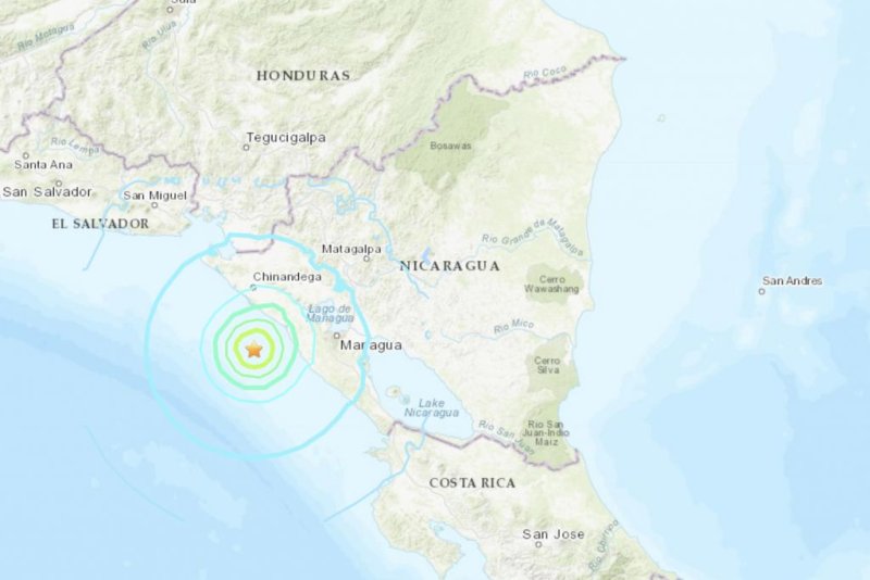 Nicaragua asentada sobre el límite de dos placas tectónicas y parte del Cinturón de Fuego del Pacífico es uno de los países más sísmicamente activos del continente. Foto: USGS