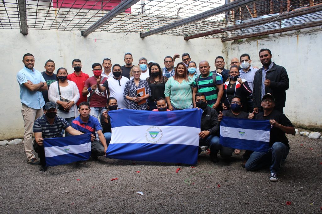 Unidad de Exiliados Nicaragüenses (UEN), una de las organizaciones más grandes en Costa Rica | Foto: Cortesía 