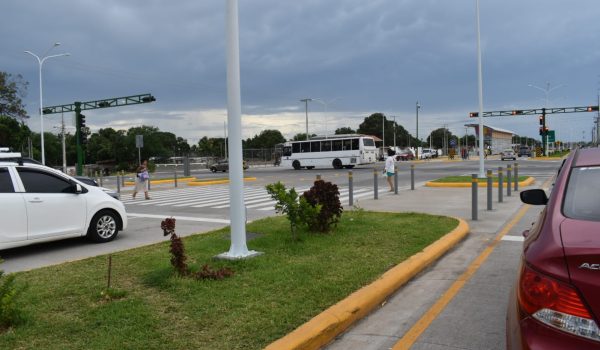 Tramo I de la Pista Héroes y Mártires de la Insurrección. Foto: LA PRENSA