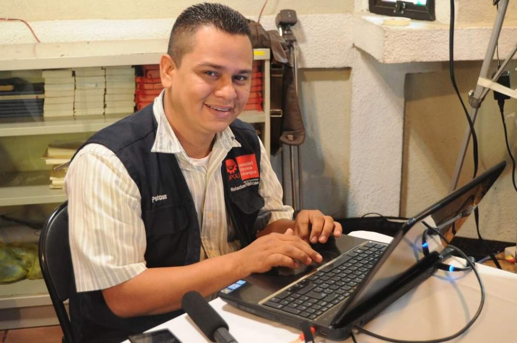 Periodista Winston Potosme