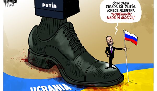 Caricatura 11/09/2025 / La soberanía de Laure anito made in Moscú