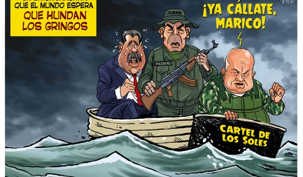 Caricatura 16-09-2025 / La lanchita que el mundo quiere hundida